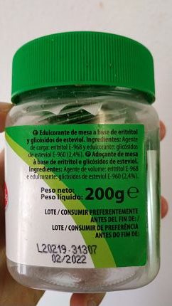 stevia Mercadona diabetes 1